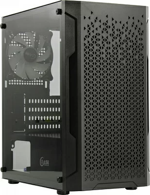 Корпус Minitower Powercase Mistral Micro Z3B Mesh LED CMIMZB-L3 MicroATX без БП