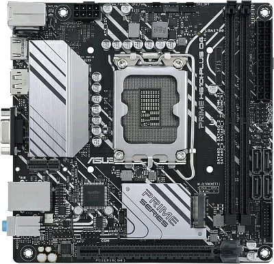 Мат. плата ASUS PRIME H610I-PLUS D4-CSM (RTL) LGA1700 <H610> PCI-E Dsub+HDMI+DP GbLAN  SATA Mini-ITX  2DDR4