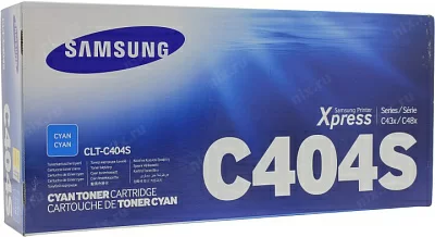 Тонер-картридж Samsung CLT-C404S Cyan для  Samsung C43x/C48x  серии