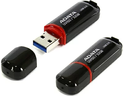 Накопитель ADATA UV150 AUV150-32G-RBK USB3.0  Flash Drive  32Gb