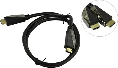 VCOM CG860-1м Кабель HDMI to HDMI  (19M -19M) 1м ver2.1