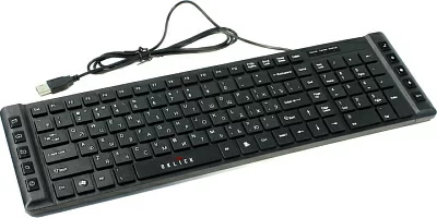 Клавиатура OKLICK 530S Black USB 105КЛ+10КЛ  М/Мед 997839