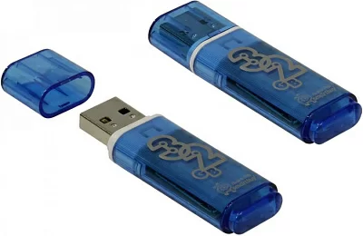 Накопитель SmartBuy Glossy <SB32GBGS-B> USB2.0 Flash  Drive 32Gb  (RTL)