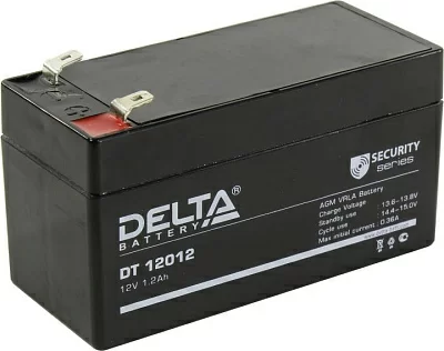 Аккумулятор Delta DT 12012 (12V 1.2Ah) для  слаботочных систем