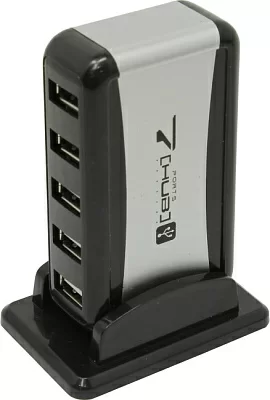 Разветвитель USB2.0 Hub  7  port + Б.п.