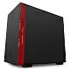 Minitower NZXT CA-H210I-BR Black/Red Mini-ITX без БП