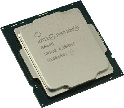 Процессор CPU Intel Pentium G6405       4.1 GHz/2core/SVGA HD Graphics/4Mb/58W/8  GT/s LGA1200