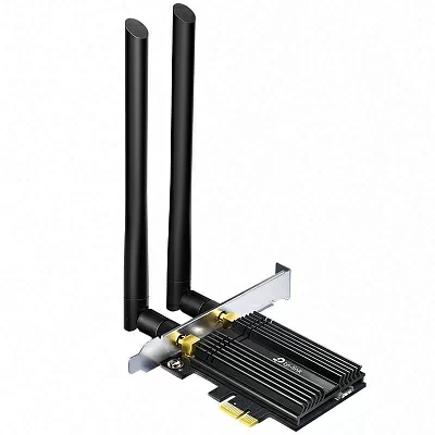 Сетевая карта TP-LINK <Archer TX50E> Wireless PCI Express Adapter (802.11a/b/g/n/ac/ax  Bluetooth 5.0  PCI-Ex1)