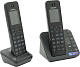 Panasonic KX-TGH222RUB Black р/телефон (2 трубки  с  цв.ЖК диспл.DECT А/Отв)