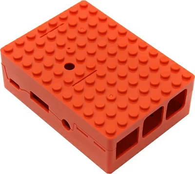 ACD RA183 Корпус для Raspberry Pi 3 Red ABS  Plastic  Building Block  Case