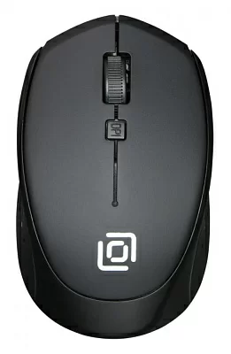 Манипулятор OKLICK Wireless Optical Mouse 488MW Black (RTL)  USB 4btn+Roll 1196560