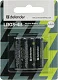 Элемент питания Defender LR03-4B Size AAA щелочной (alkaline) <уп.  4 шт>  <56002>