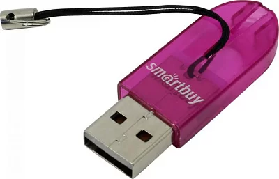 Картридер Smartbuy SBR-710-F  USB2.0  microSDXC Card  Reader/Writer