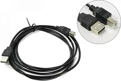 Exegate EX138939RUS Кабель USB 2.0  A-->B 1.8м