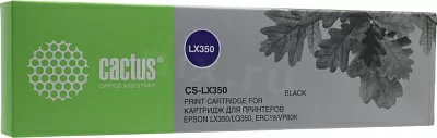 Картридж Cactus  CS-LX350 для Epson LX350/LQ350/ERC19/VP80K