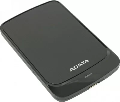 Накопитель ADATA AHV320-2TU31-CBK Black HV320 USB3.1 Portable 2.5"  HDD 2Tb EXT (RTL)