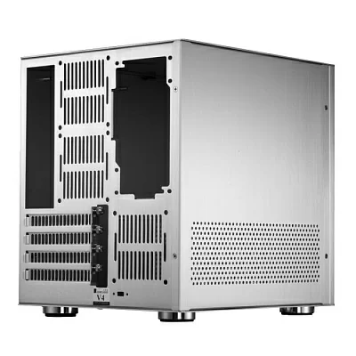 Корпус Minitower JONSBO <V4  Silver> MicroATX без БП