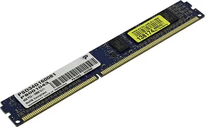 Модуль памяти Patriot <PSD34G160081> DDR3  DIMM 4Gb <PC3-12800> CL11