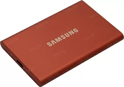 Накопитель SSD 500 Gb USB3.2 Samsung T7 <MU-PC500R/WW> (RTL) V-NAND  TLC