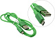 JETACCESS JA-DC24 1м Green Кабель  USB  2.0 A-->micro-B  1м