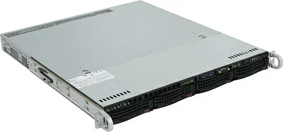 Платформа SuperMicro 1U 5019S-M (LGA1151 C236 PCI-E SVGA SATA RAID4xHS  SATA  2xGbLAN 4DDR4 350W)