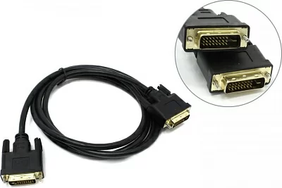 Exegate EX257294RUS Кабель DVI-D to DVI-D Dual Link (25M  -25M) 1.8м