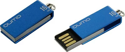 Накопитель Qumo Fold QM16GUD-FLD-Blue USB2.0  Flash  Drive 16Gb  (RTL)