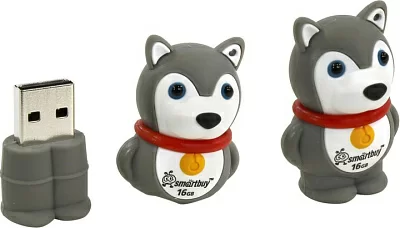 Накопитель SmartBuy Wild Dog SB16GBDgr USB2.0  Flash  Drive 16Gb (RTL)