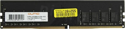 Модуль памяти QUMO QUM4U-16G2666N19 DDR4  DIMM  16Gb PC4-21300 CL19