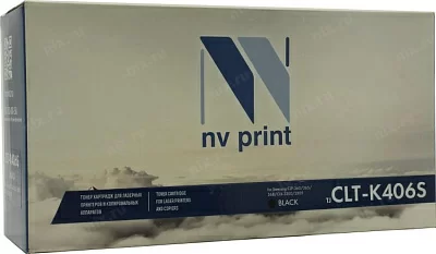 Картридж NV-Print CLT-K406S Black  для  Samsung CLP-360/365/368 CLX-3300/3305