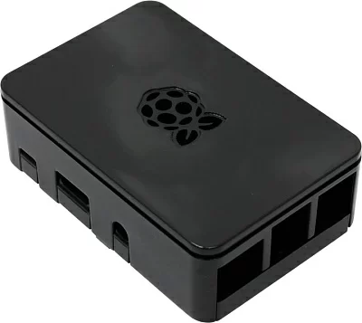 ACD <RA179> Корпус для Raspberry Pi 3 Black ABS Plastic Case with  Logo