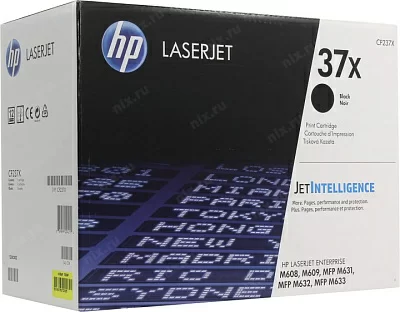 Картридж HP CF237X (№37X) Black для HP LJ Enterprise  M608/609/631/632/633