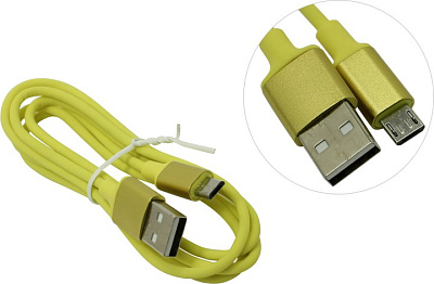 JETACCESS JA-DC24 1м Yellow Кабель USB 2.0 A-->micro-B 1м