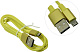 JETACCESS JA-DC24 1м Yellow Кабель USB 2.0 A-->micro-B 1м