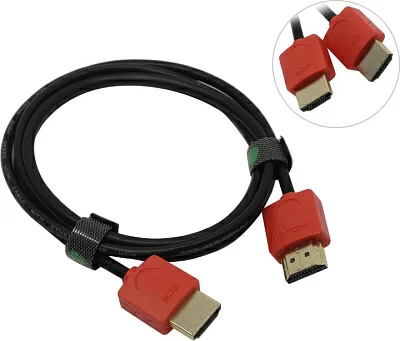 Greenconnect GCR-51213-1m Кабель HDMI to HDMI (19M -19M) 1м ver2.0