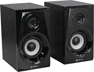 Колонки OKLICK OK-166 Black (2x20W дерево Bluetooth) 1112254