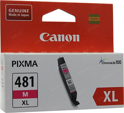 Чернильница Canon CLI-481XLM  Magenta для Pixma TR7540/TR/8540/TS6140/TS8140/TS9140