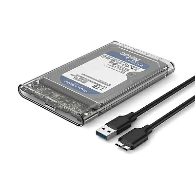 Мобильное шасси Netac <NT07WH11-30CC> (EXT BOX для внешнего подключения 2.5"  SATA HDD  USB3.0)