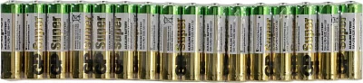 Элемент питания GP Super 15A-2CRVS80 (LR6) Size AA 1.5V  щелочной (alkaline) уп. 80шт