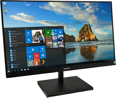 23.8" ЖК монитор PHILIPS 245E1S/01 (LCD 2560x1440  D-Sub HDMI  DP)