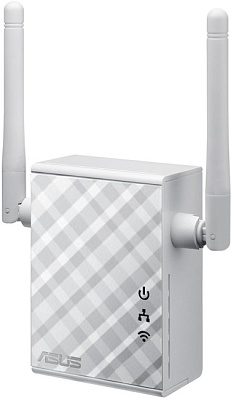 Точка доступа ASUS RP-N12 Range Extender/Access Point (UTP  100Mbps  802.11b/g/n 300Mbps 2x2dBi)