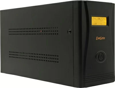 ИБП UPS 1200VA Exegate SpecialPro Smart LLB-1200 EP285492RUS LCD  защита  телефонной линии/RJ45  USB