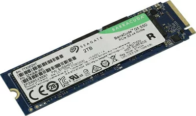 Накопитель SSD 2 Tb M.2 2280 M Seagate BarraCuda  Q5 ZP2000CV3A001 3D QLC