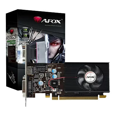 Видеокарта 512Mb <PCI-E> DDR3 AFOX AF210-512D3L3-V2 (RTL) D-Sub+DVI+HDMI <GeForce  G210>