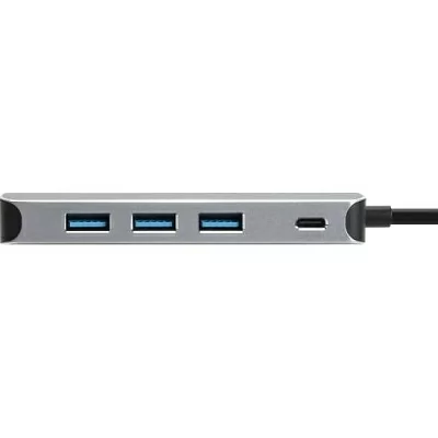 VCOM <CU4383> Кабель-адаптер  USB-C ->  4xUSB3.0