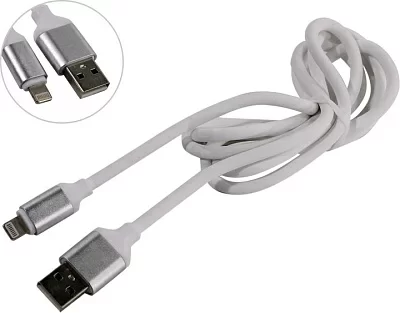 HARPER SCH-530 White Кабель USB AM-->Lightning 1м