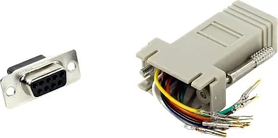 Espada ECOMDB9F-RJ45 Переходник RJ45F  -> COM9F