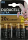 Элемент питания Duracell ULTRA MX1500-4 (LR6) Size AA 1.5Vщелочной  (alkaline) уп.4 шт