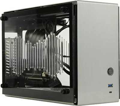 Корпус Minitower ZALMAN <M2 MINI  Silver> Mini-iTX без БП