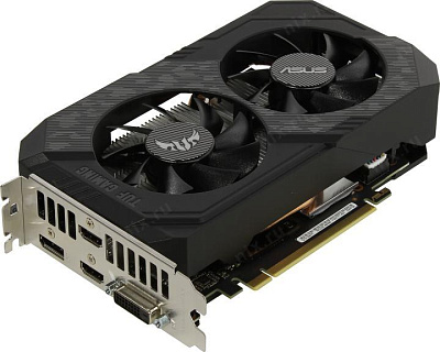 Видеокарта 6Gb PCI-E GDDR6 ASUS TUF-GTX1660TI-O6G-EVO-GAMING  (RTL) DVI+2xHDMI+DP GeForce GTX1660Ti